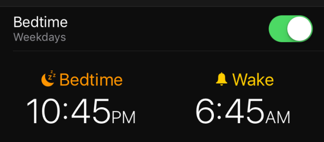 Включить Время сна в iOS 10