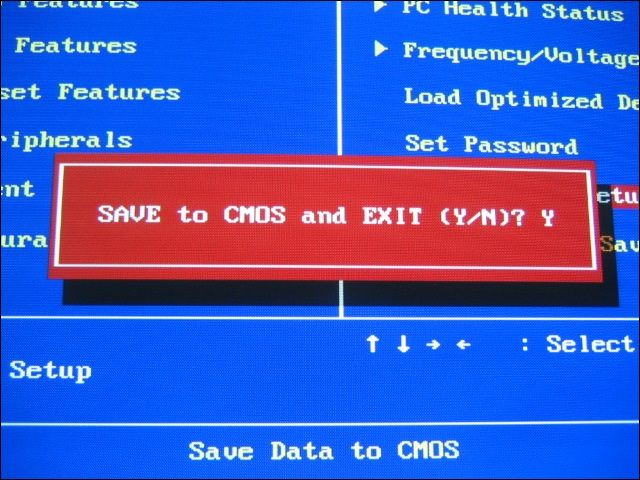Параметры процессора в прошивке с опцией виртуализации