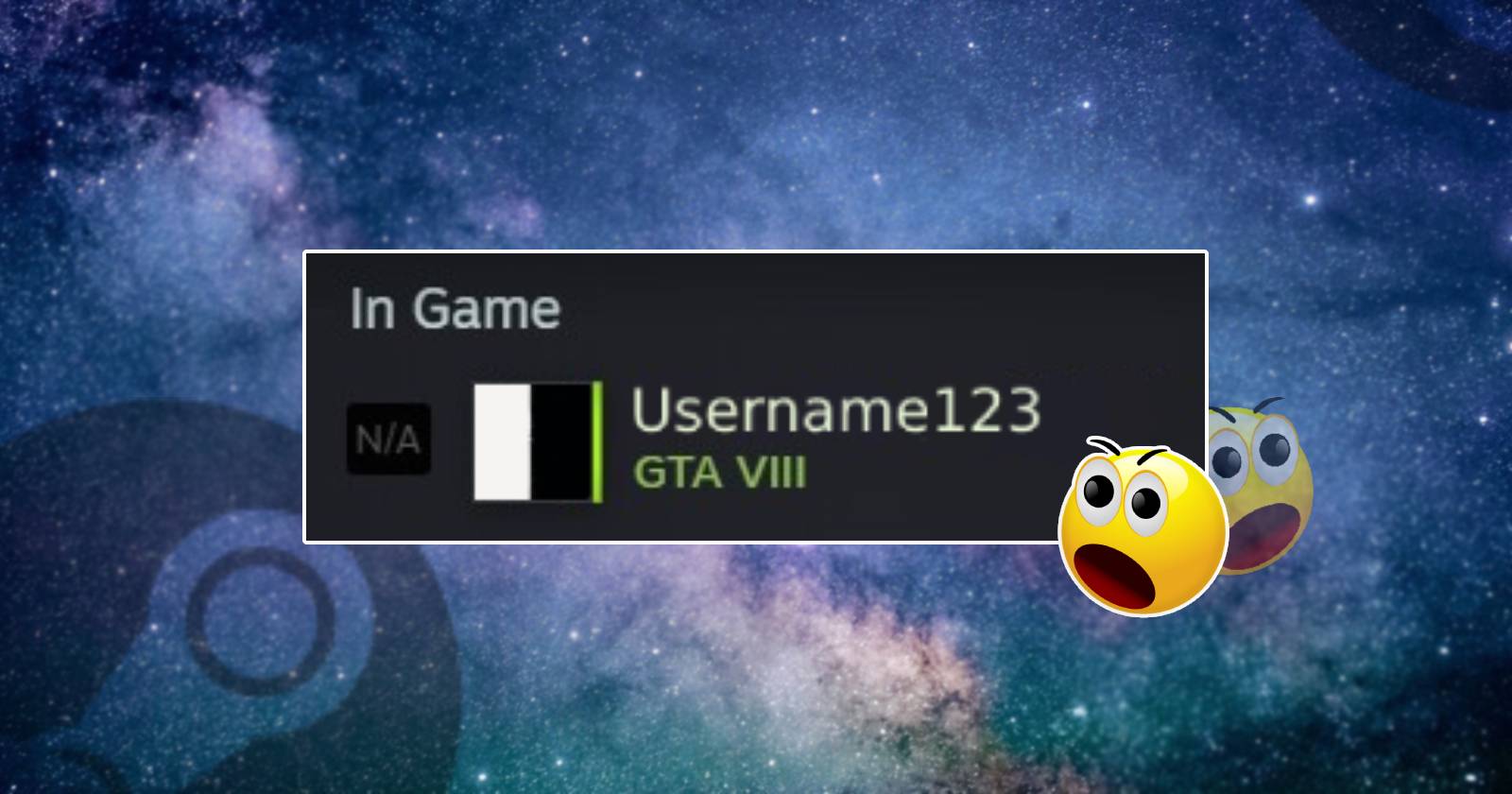 Изменить статус «В игре» в Steam