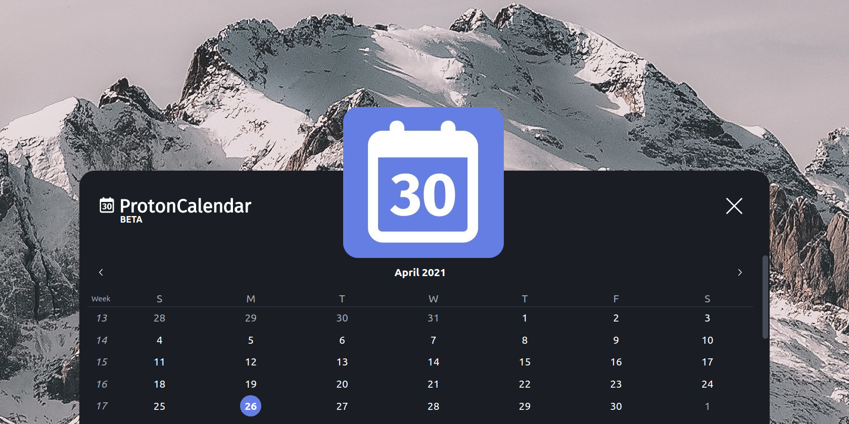 ProtonCalendar — зашифрованный календарь ProtonMail