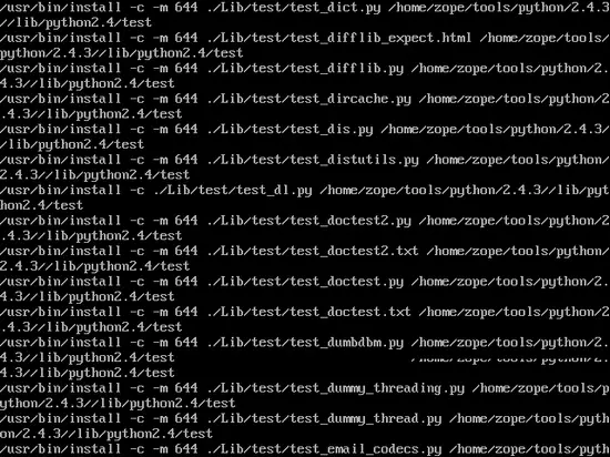 Сборка и установка Python в пользовательский префикс