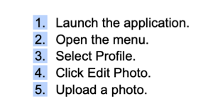 Выделение номеров списка
