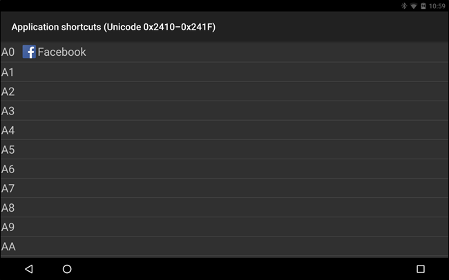EKH назначение приложения на слот A0