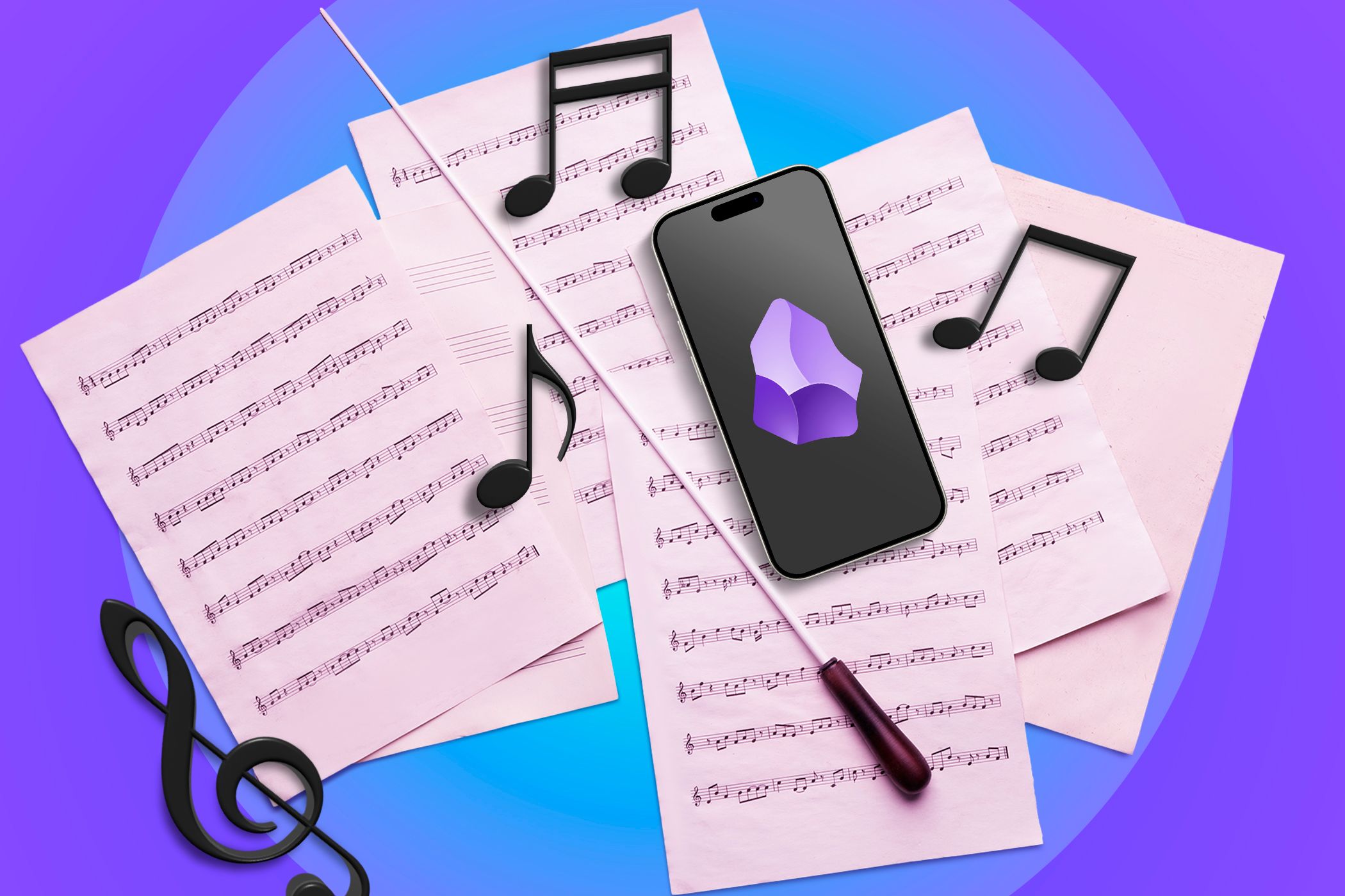 Писать ноты в Obsidian с ABC Music Notation