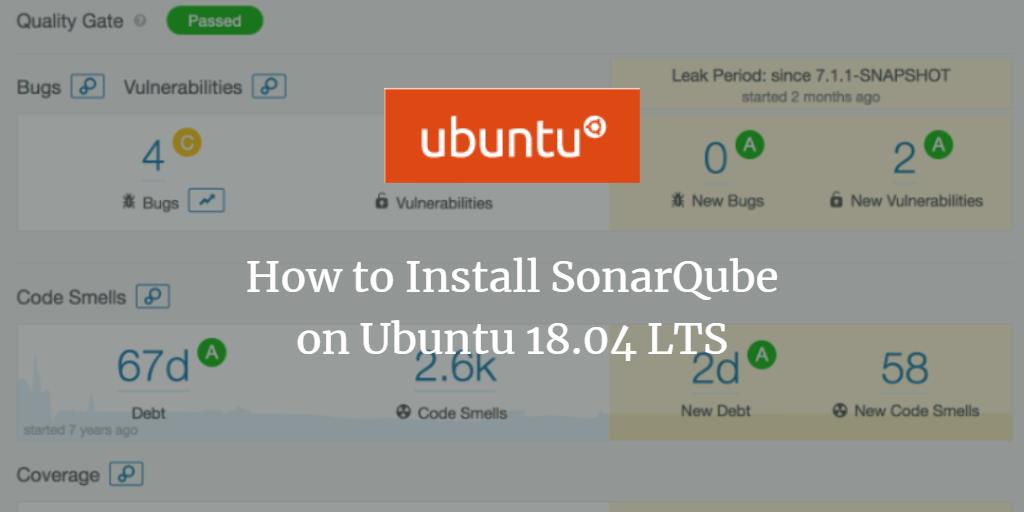 Установка SonarQube на Ubuntu 18.04