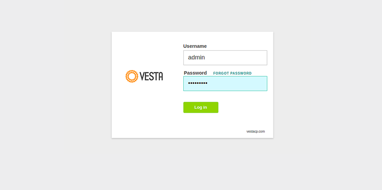 Установка VestaCP на Ubuntu 18.04