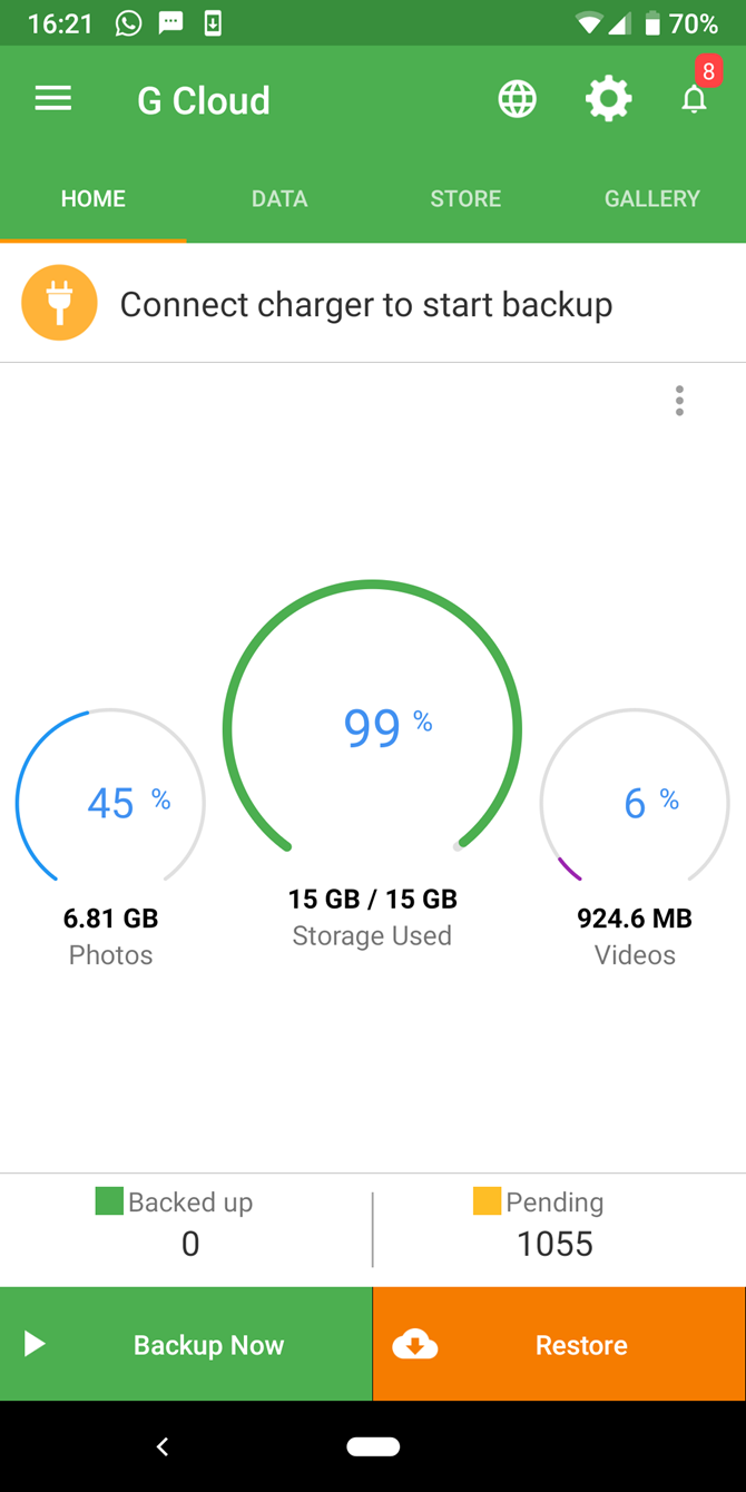 G Cloud главная