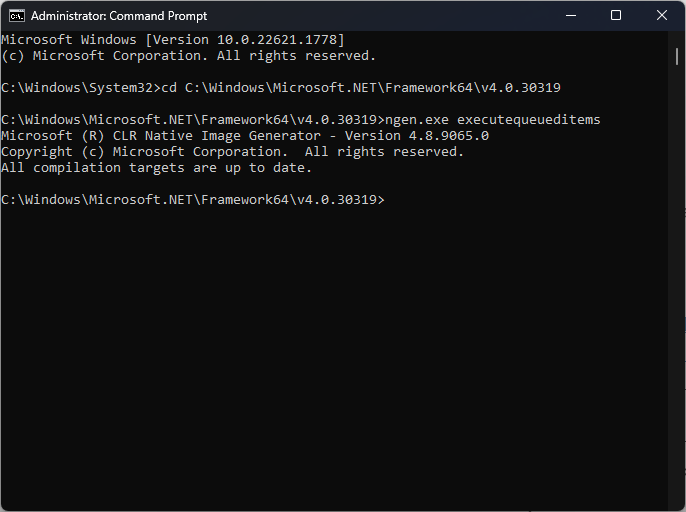 Run optimization manually