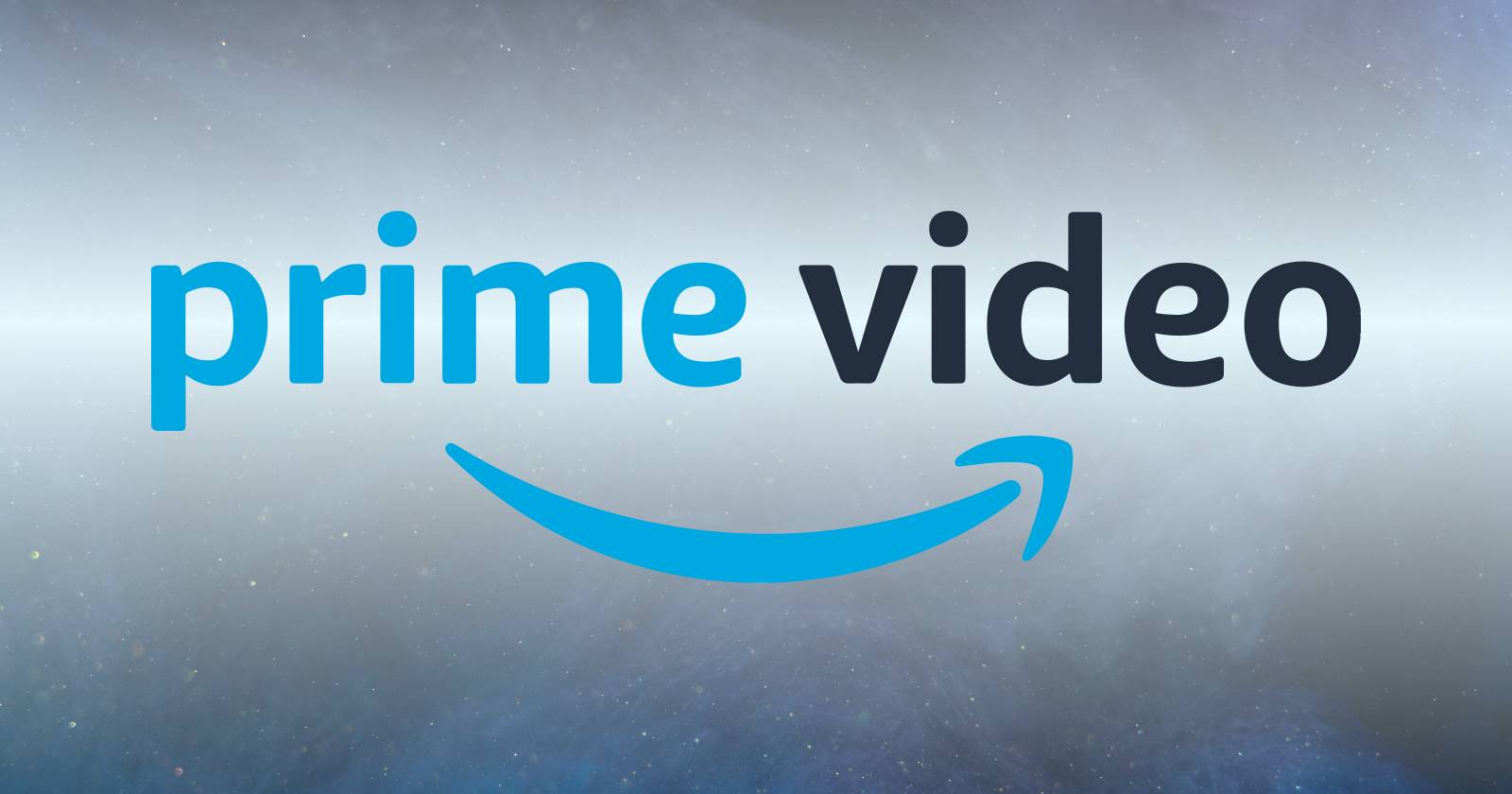 Логотип Prime Video на фоне космоса