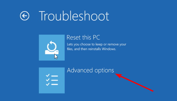 Дополнительные параметры UEFI
