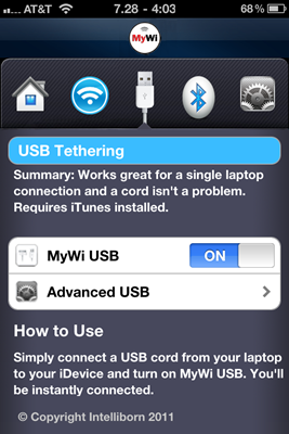 Подключение iPhone и появление интерфейса в сети Ubuntu