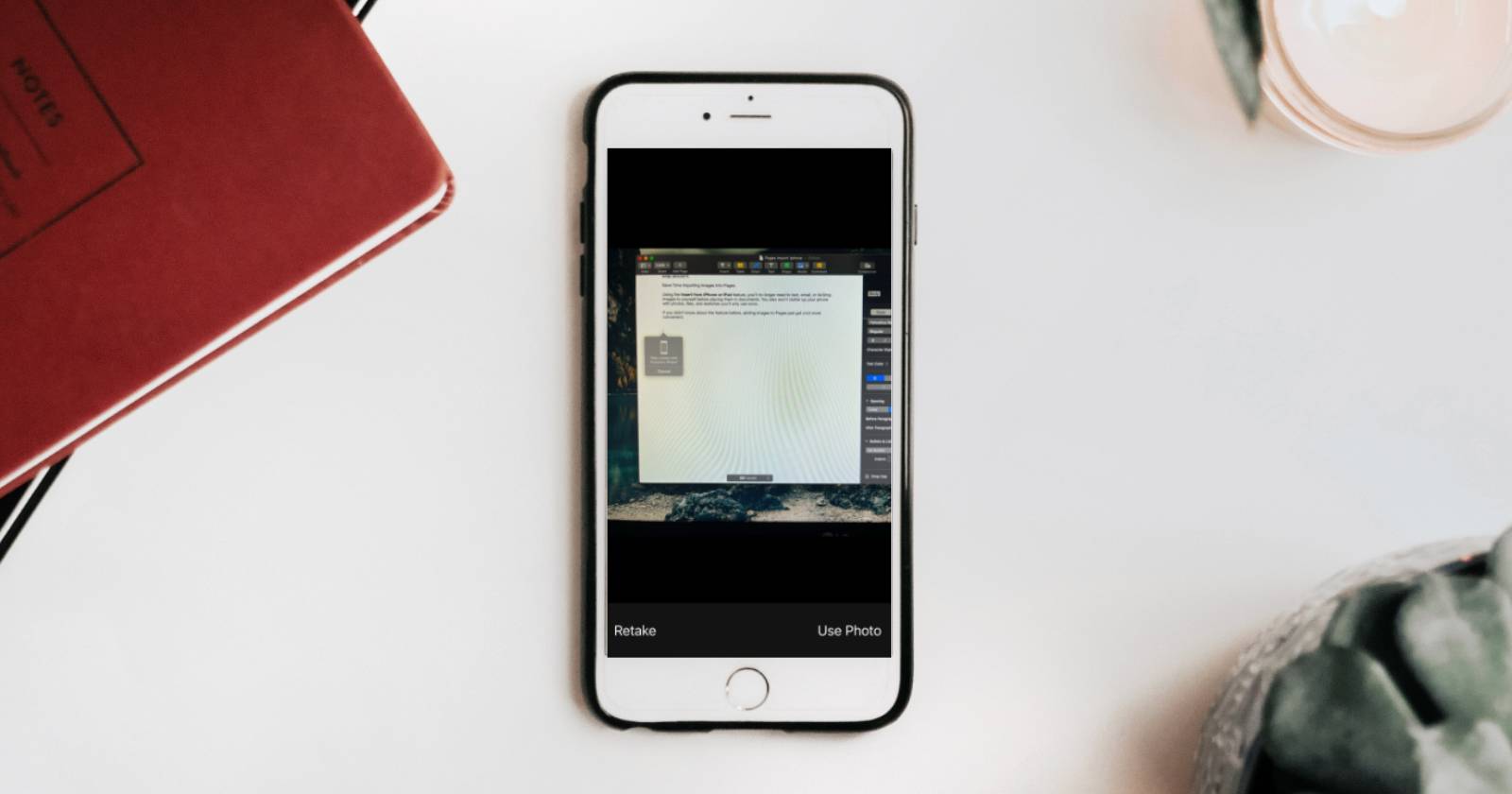 Вставка изображений в Pages с iPhone или iPad