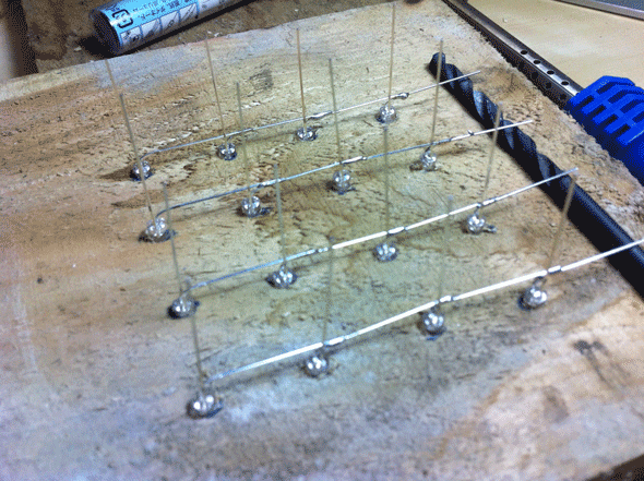 Слой после пайки