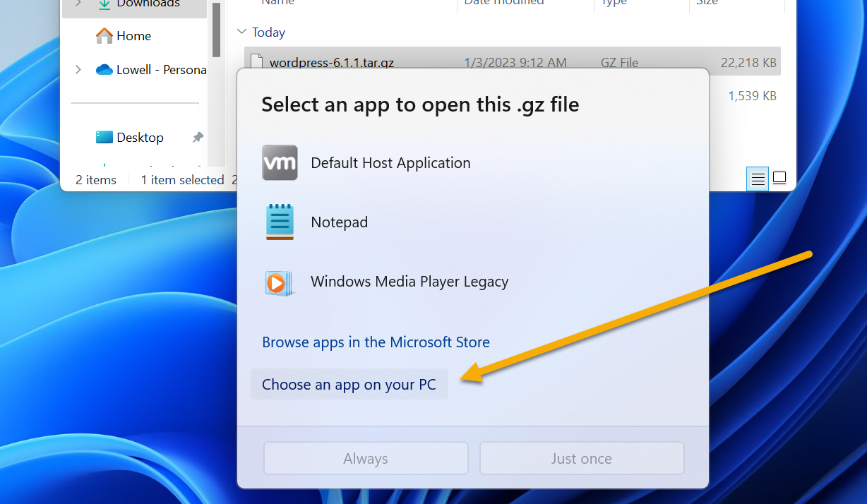 Как открыть .tar.gz в Windows