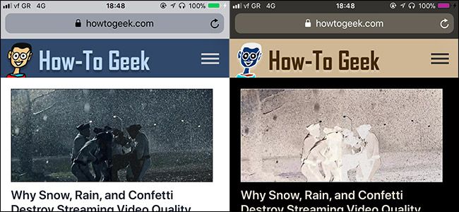 Инверсия цветов на iPhone: как включить