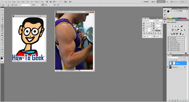 Проверка качества: крупный план исходной фотографии