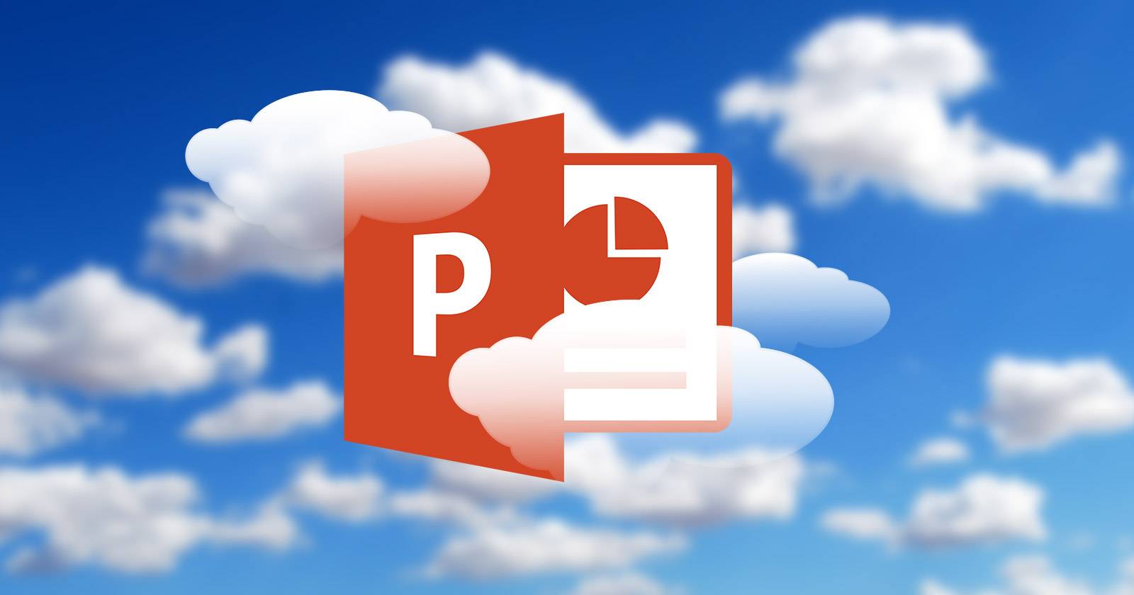 Слайд PowerPoint с изображением и лентой инструментов