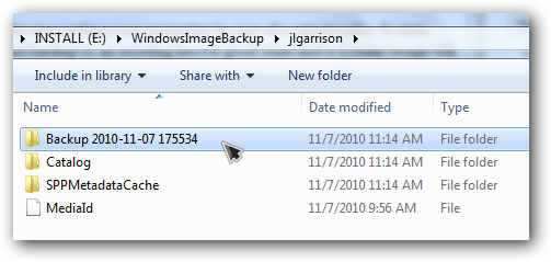 Как восстановить файлы из системного образа Windows