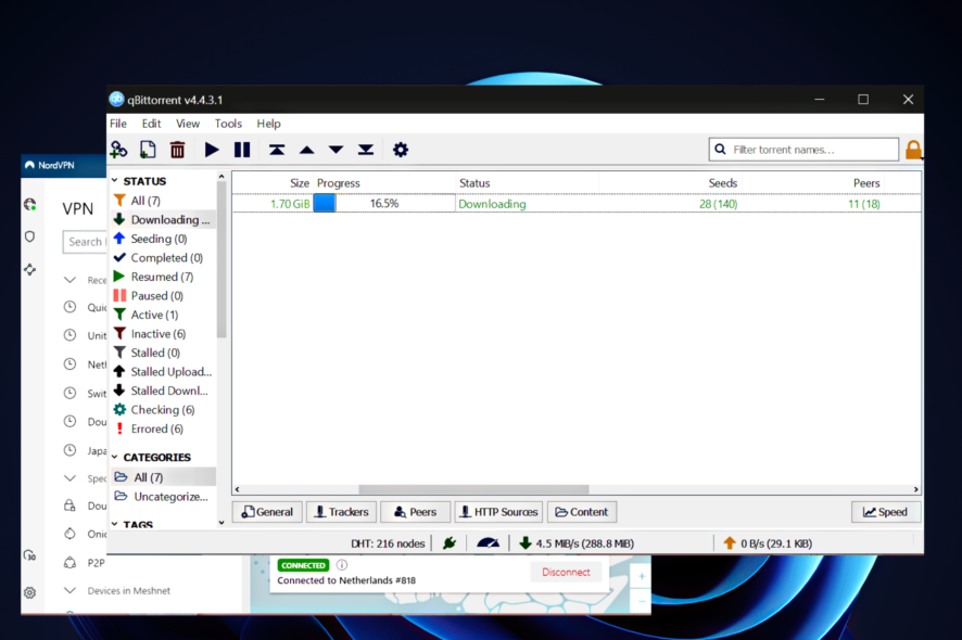 NordVPN и qBittorrent: безопасный торрентинг
