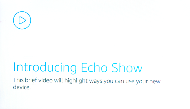 Главный экран Echo Show