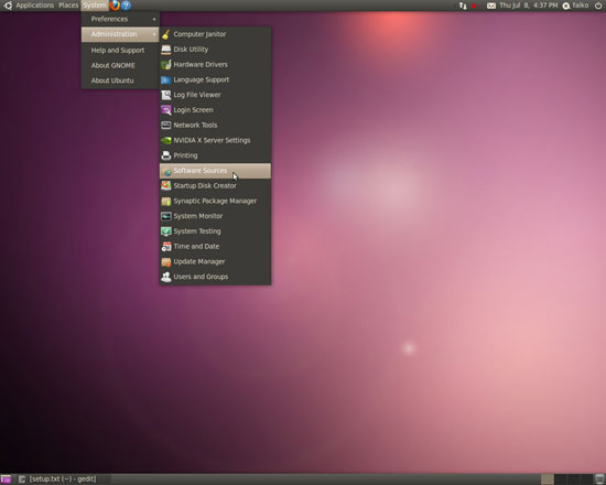 Ubuntu 10.04: рабочий стол в стиле macOS