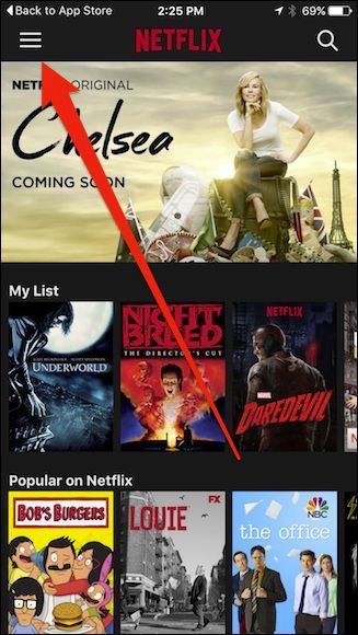 Ограничить использование данных Netflix