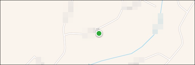 Местоположение устройства на карте iCloud