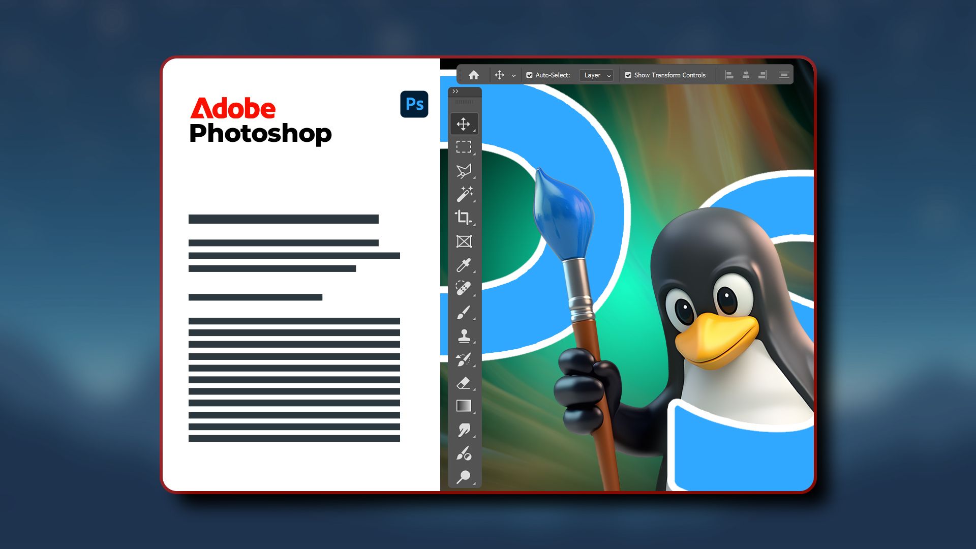 Photoshop CC 2015 на Linux через Wine
