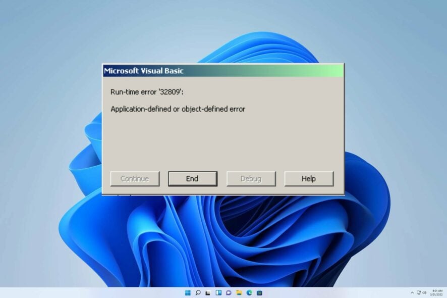 Ошибка Excel 32809: как исправить быстро