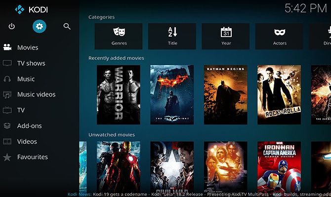 Customize Kodi skin - news ticker