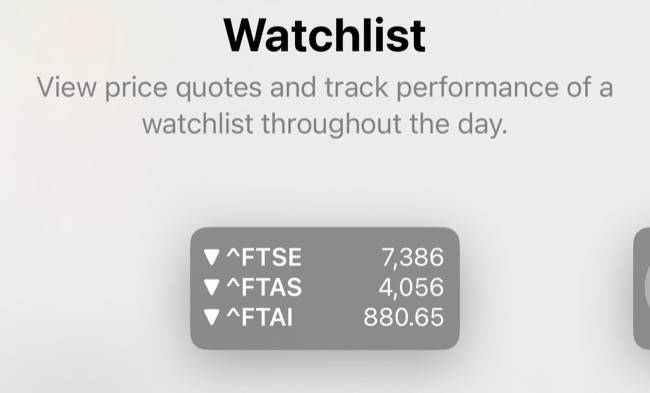 Widget rettangolari per la schermata di blocco iPhone.