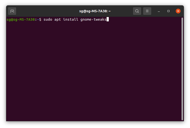  (2) Open Terminal and paste the command
