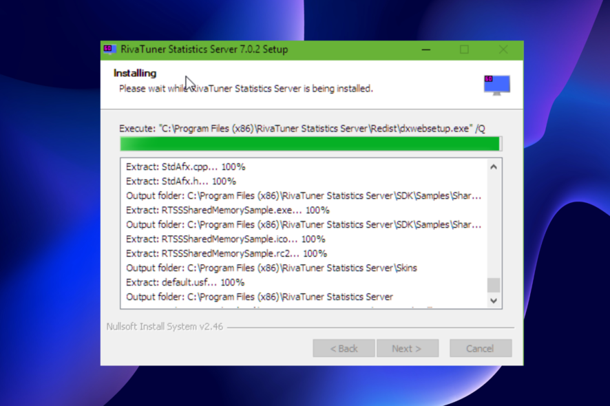 MSI Afterburner: установка зависла — исправить