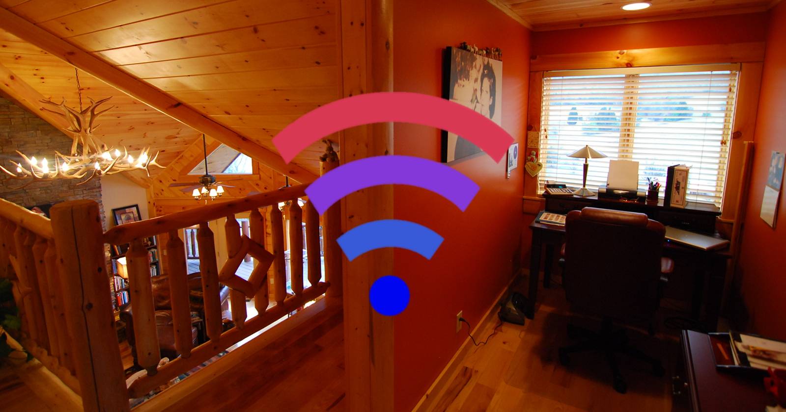 Карта зоны покрытия WiFi в помещении