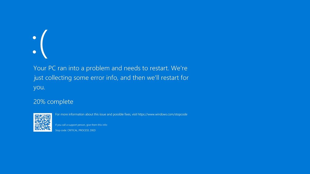 Blue Screen of Death on Windows 10