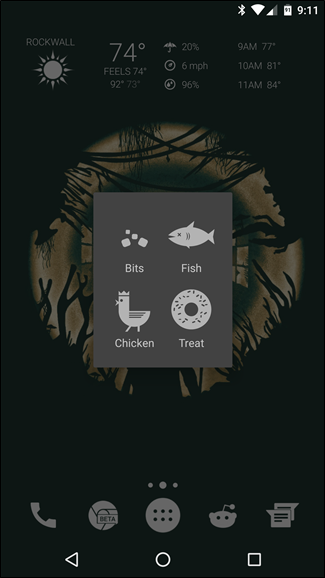 Подтверждение выбора еды