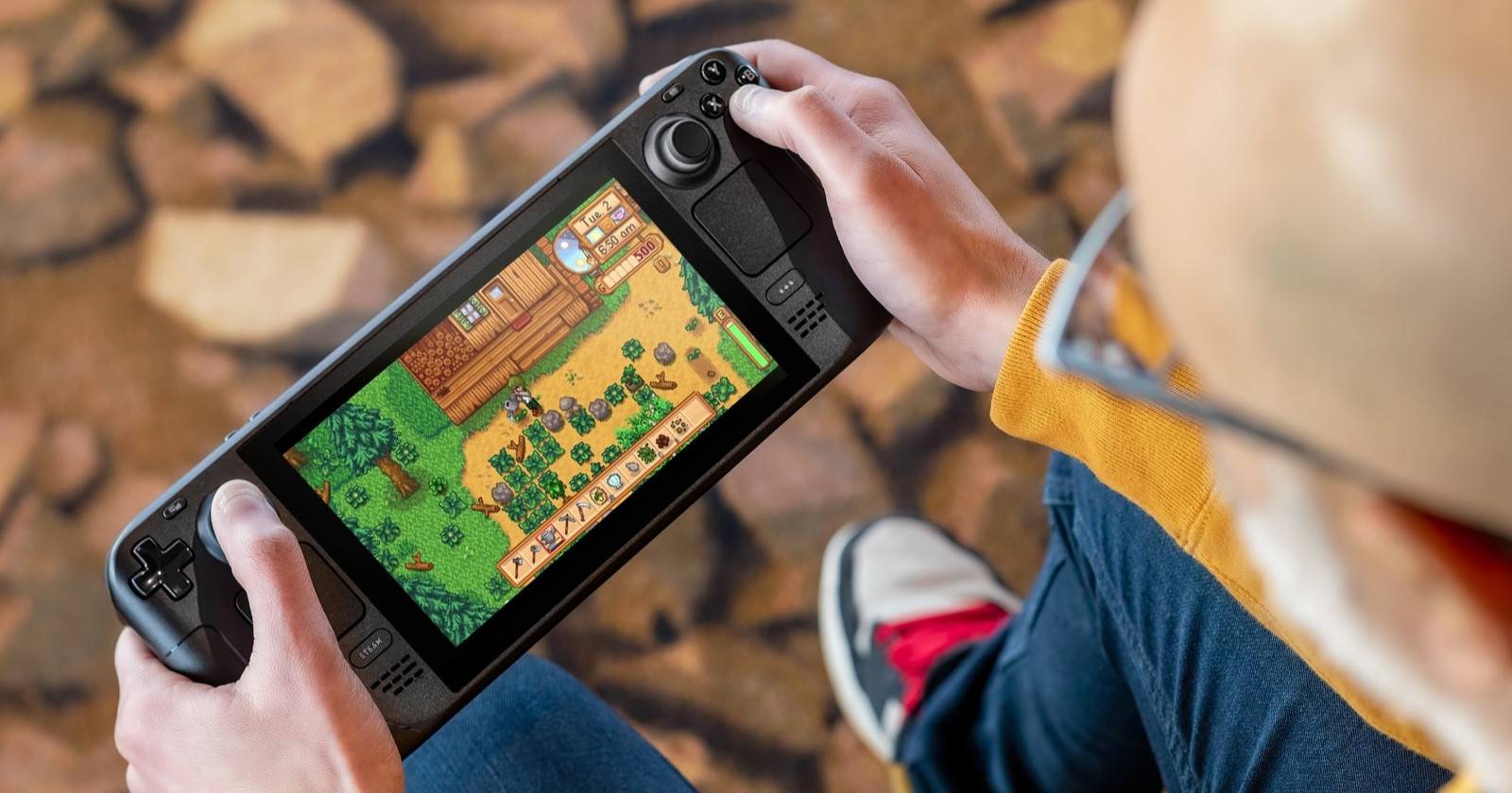 Оверлей производительности Steam Deck, показывающий FPS и загрузку CPU/GPU