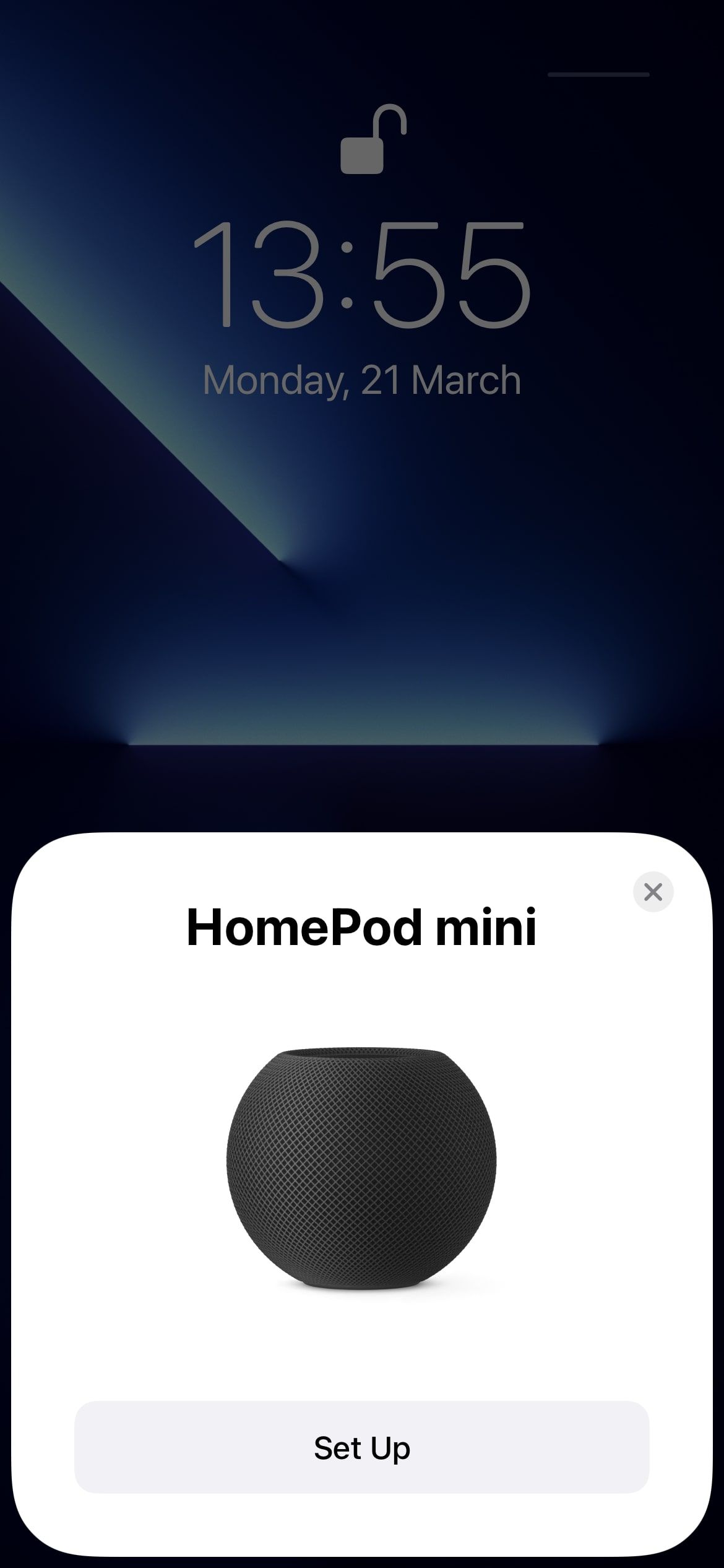 Настройка HomePod mini шаги