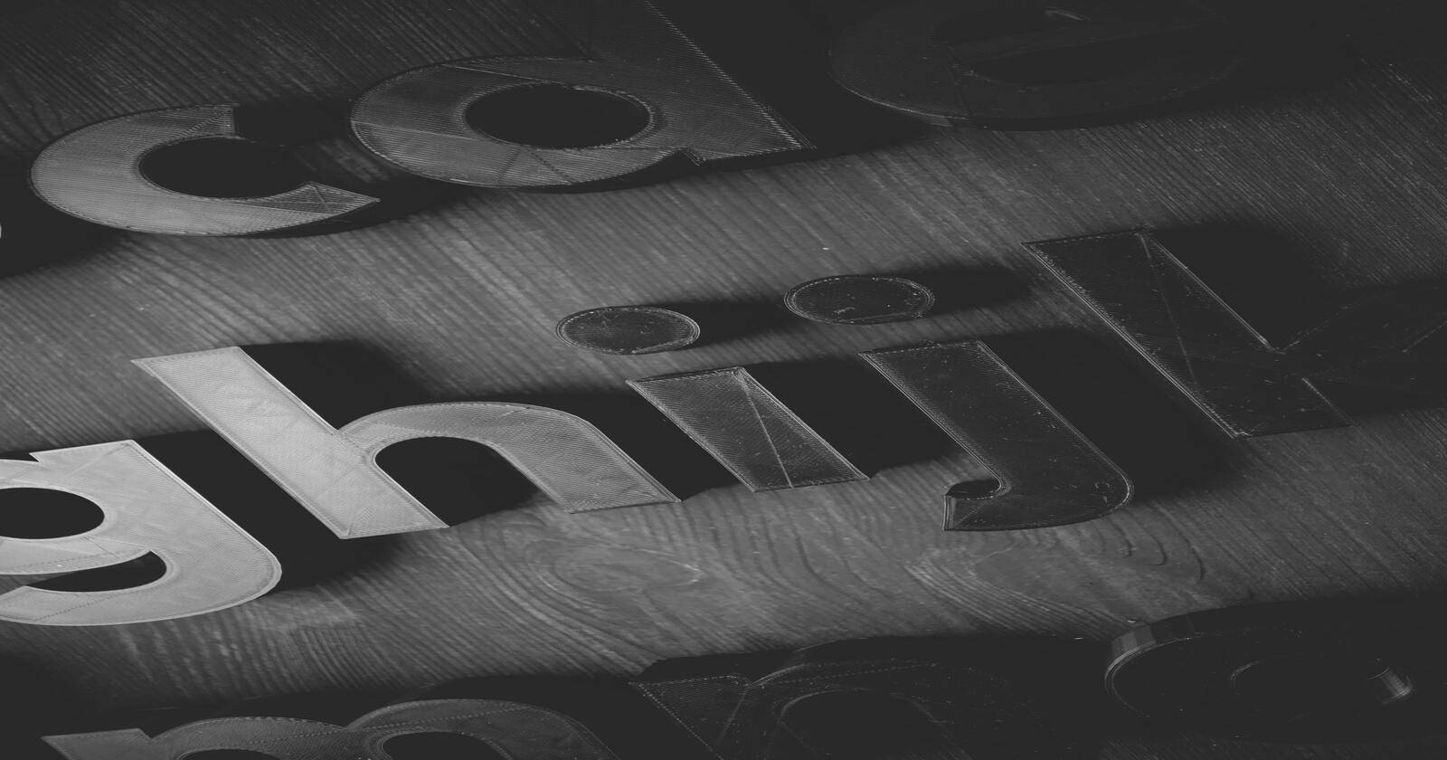 Иллюстрация букв алфавита