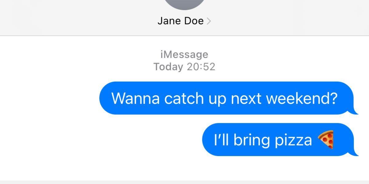 Экран iMessage без меток «Прочитано»