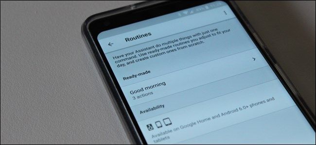 Routines в Google Assistant — как настроить
