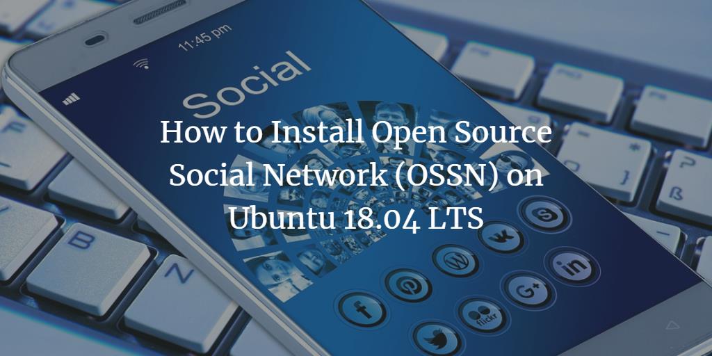 Установка OSSN на Ubuntu 18.04