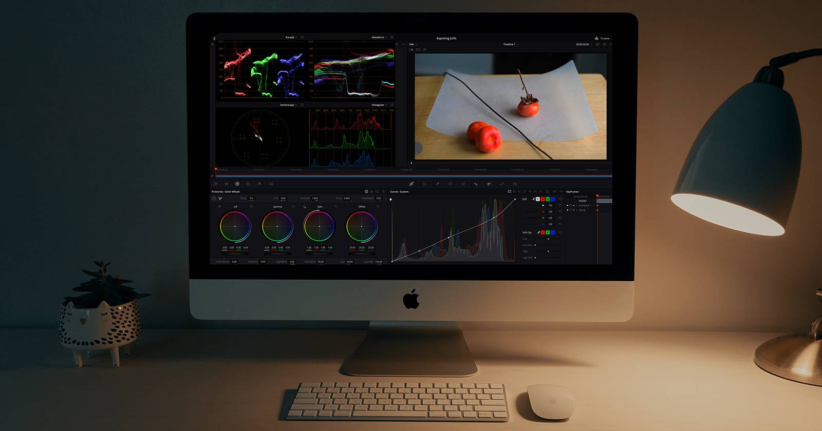 Размытие и трекинг объектов в DaVinci Resolve