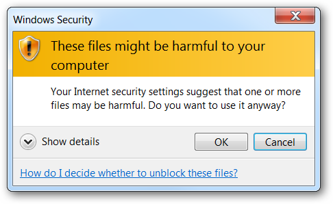 Подтверждение безопасности Windows при копировании файлов hive