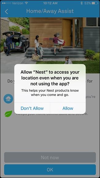 Запрос разрешения у системы на доступ к геолокации