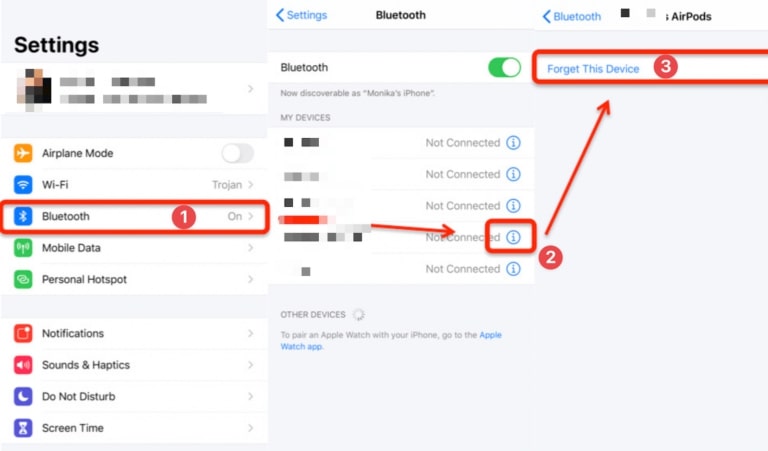 AirPods Blinking Orange