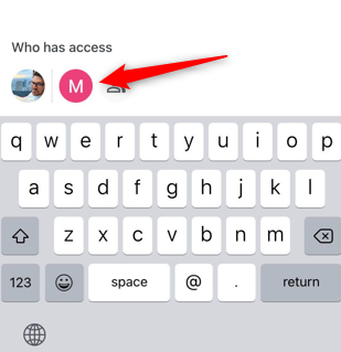 Выберите иконку пользователя, которого хотите удалить