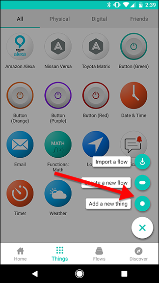 Каталог устройств и сервисов в Stringify