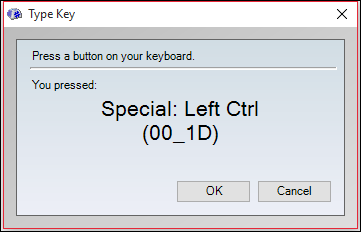 Пример: левый Control переназначен на Windows