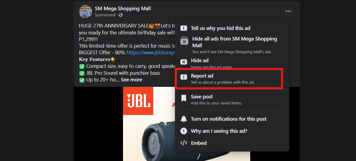 Инструкция: что делать при встрече с мошенническим объявлением
